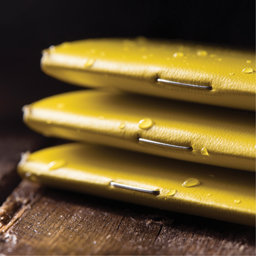 Carnet de notes, Couverture souple, Jaune, 48 Pages, 4-5/8" , 7"  Rideout Tool & Machine Inc.