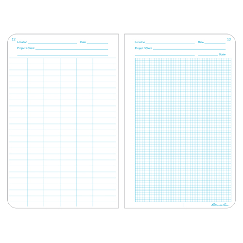 Bound Book, Hard Cover, Yellow, 160 Pages, 4-5/8" W x 7-1/4" L Rideout Tool & Machine Inc.