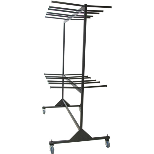 Chariot pour chaises pliantes &agrave; deux c&ocirc;t&eacute;s Rideout Tool & Machine Inc.