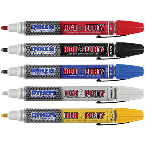 Felt Tip Paint Marker, Liquid, White Rideout Tool & Machine Inc.