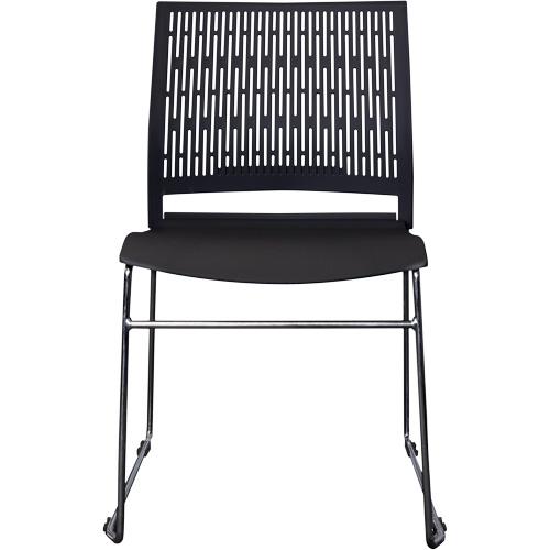Activ Series Stacking Chairs, Polypropylene, 32-3/8" High, 275 lbs. Capacity, Black Rideout Tool & Machine Inc.