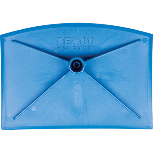 T&ecirc;te de binette pour service alimentaire, Bleu, 8" la x 11-1/4" lo Rideout Tool & Machine Inc.