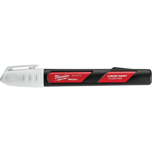 Inkzall Paint Markers, Liquid, White Rideout Tool & Machine Inc.