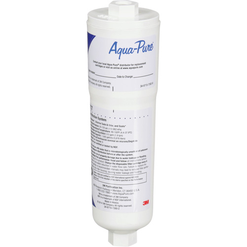 Syst&egrave;me de filtration deau en ligne Aqua-Pure Rideout Tool & Machine Inc.