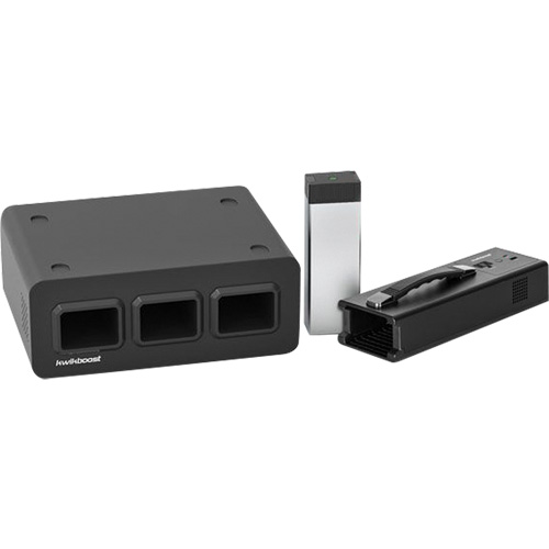 KwikBoost EdgePower&reg; 3-Bay Base Charging Station Rideout Tool & Machine Inc.