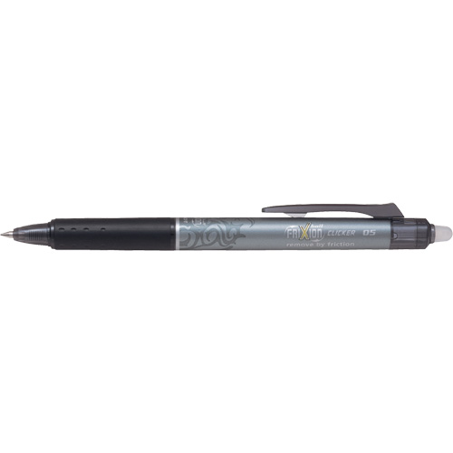 Frixion Point Clicker Pen, Black, 0.5 mm, Retractable Rideout Tool & Machine Inc.