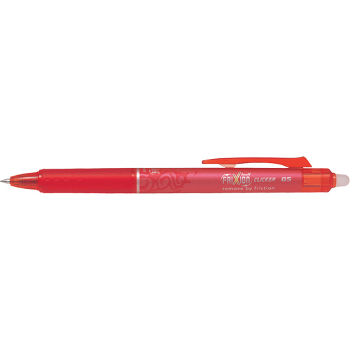 Frixion Point Clicker Pen, Red, 0.5 mm, Retractable Rideout Tool & Machine Inc.