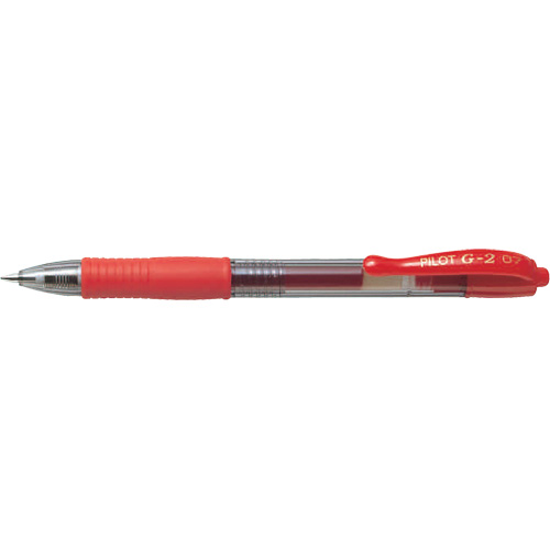 G2 Gel Pen, Red, 0.7 mm, Retractable Rideout Tool & Machine Inc.