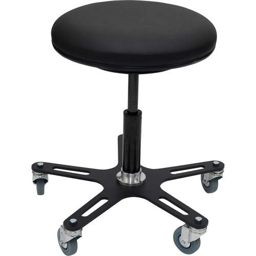 Tabouret Industriel OmniStool, Mobile, Ajustable, 22-1/2", Vinyle Si&egrave;ge Rideout Tool & Machine Inc.