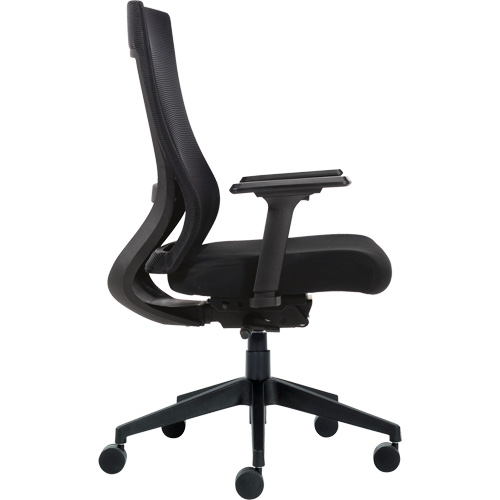 High-Back Weight-Sensing Synchro-Tilter, Mesh, Black Rideout Tool & Machine Inc.