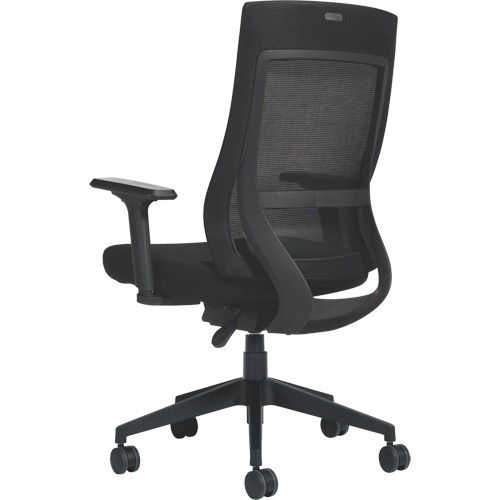 High-Back Weight-Sensing Synchro-Tilter, Mesh, Black Rideout Tool & Machine Inc.
