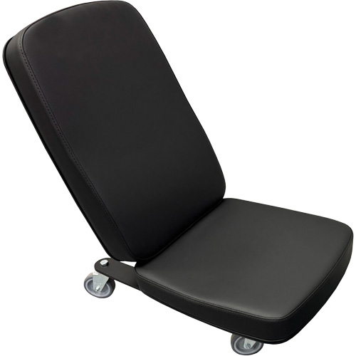 Mini chaise industrielle FLEX, Vinyle, Noir, Capacit&eacute; 280 lb Rideout Tool & Machine Inc.