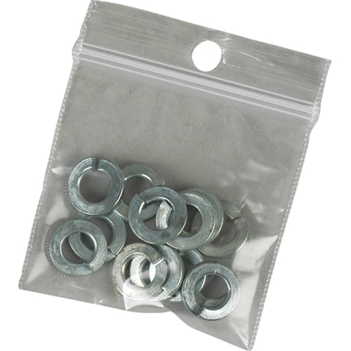 Poly Bags, Reclosable, 3" x 2", 2 mils Rideout Tool & Machine Inc.