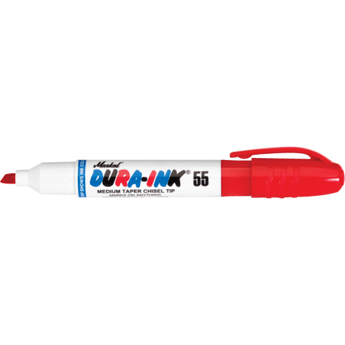 Dura-Ink&reg; Marker #55, Chisel, Red Rideout Tool & Machine Inc.