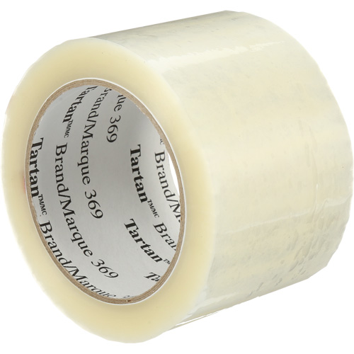 Ruban d'emballage Tartan, Adh&eacute;sif Thermofusible, 1,6 mil, 72 mm (3") x 100 m (330') Rideout Tool & Machine Inc.