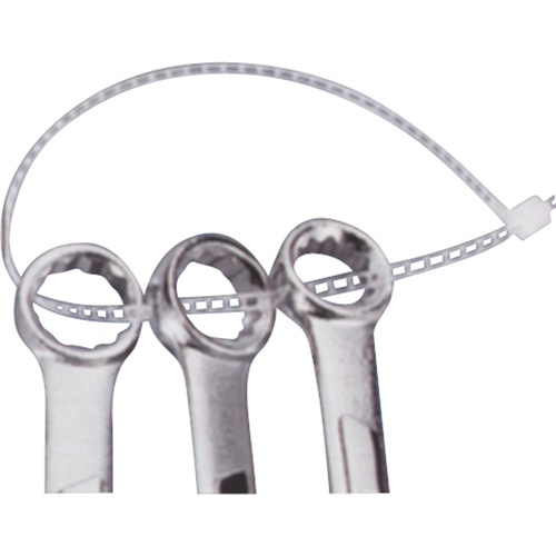 Ladder Ties, 7" Long, 40 lbs. Tensile Strength, Natural Rideout Tool & Machine Inc.