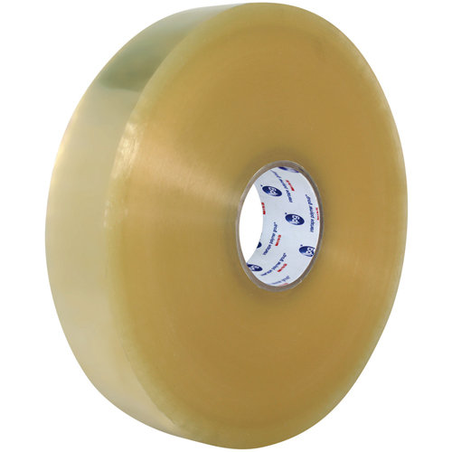 Rouleau de ruban d'emballage pour boîtes, Adh&eacute;sif Thermofusible, 1,6 mil, 50 mm (2") x 1828 m (5997') Rideout Tool & Machine Inc.