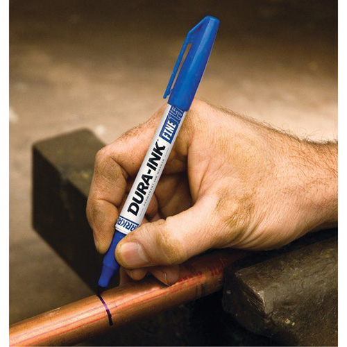 Marqueurs Dura-Ink - no 15, Bleu, Pointe Fin Rideout Tool & Machine Inc.