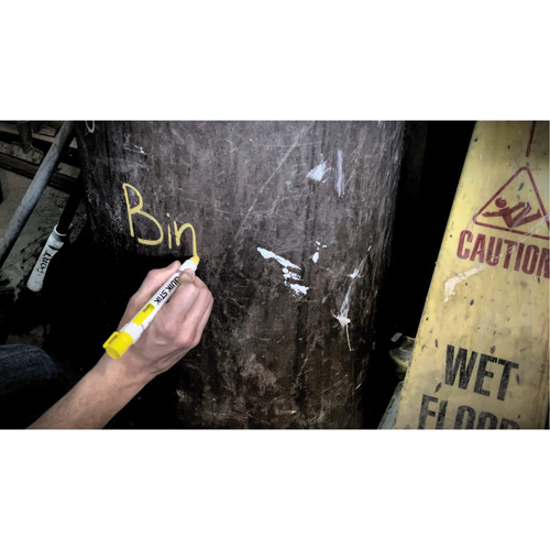 Quik Stik&reg; Twist-Up Paint Markers, Solid Stick, White Rideout Tool & Machine Inc.