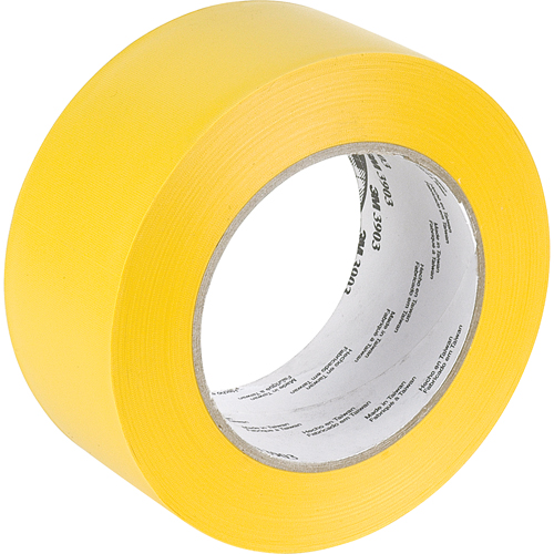 3903 Vinyl Duct Tape, 50 mm (2") W x 45.5 m (149.25') L, 6.3 mils, Yellow Rideout Tool & Machine Inc.