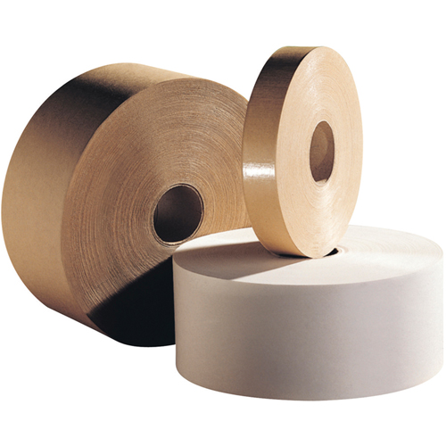 Gummed Tapes - Standard Tape, 60 mm (2-9/25") x 182.88 m (600'), Kraft Rideout Tool & Machine Inc.