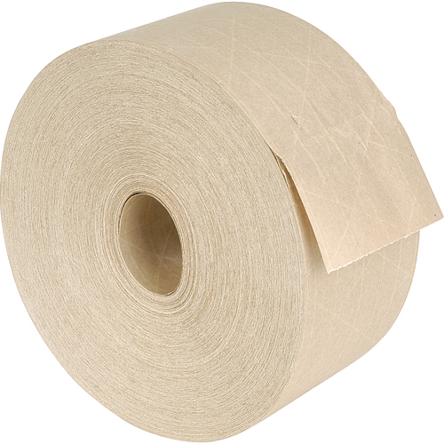 Reinforced Gummed Tape, 60 mm (2-9/25") x 137.2 m (450'), Kraft Rideout Tool & Machine Inc.