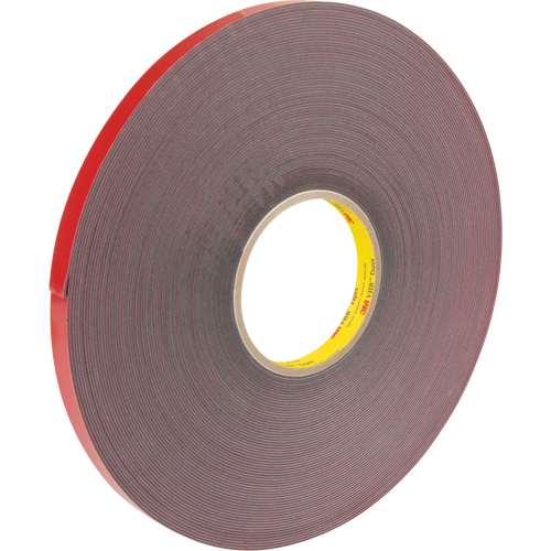 VHB Tape, 32.9 m (108') L x 12.7 mm (1/2") W, 40 mils, Acrylic Rideout Tool & Machine Inc.