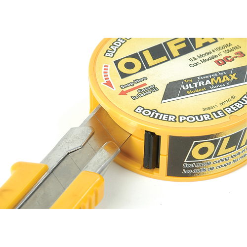 Throw Away Blade Disposal Case Rideout Tool & Machine Inc.