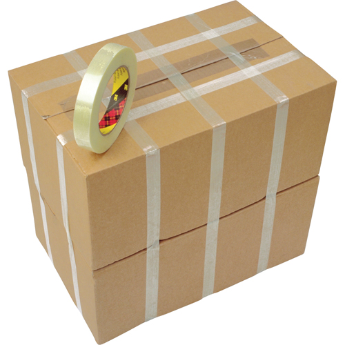 Tartan 8934 Filament Tape, 4 mils Thick, 12 mm (1/2") x 55 m (180')  Rideout Tool & Machine Inc.