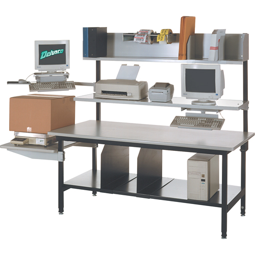 Packaging Workbench, 83" W x 33" D x 36" H, Laminate Rideout Tool & Machine Inc.