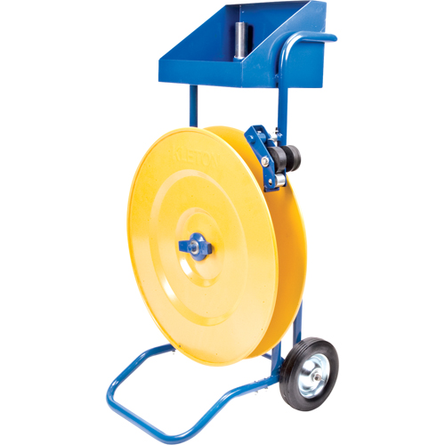 Distributeur de feuillards, Feuillard Polyester/Acier/Polypropyl&egrave;ne, Dia de noyau 16"/8", largeur de rouleau 3"/8"/6" Rideout Tool & Machine Inc.