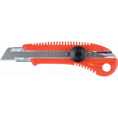 Professional Knife ATK400, 18 mm, Carbon Steel, Plastic Handle Rideout Tool & Machine Inc.