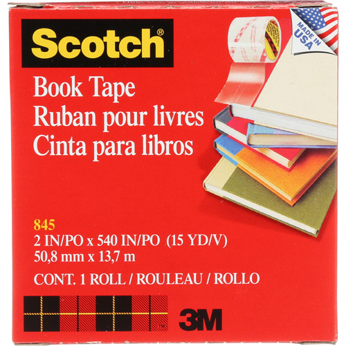 Scotch&reg; Book Repair Tape Rideout Tool & Machine Inc.