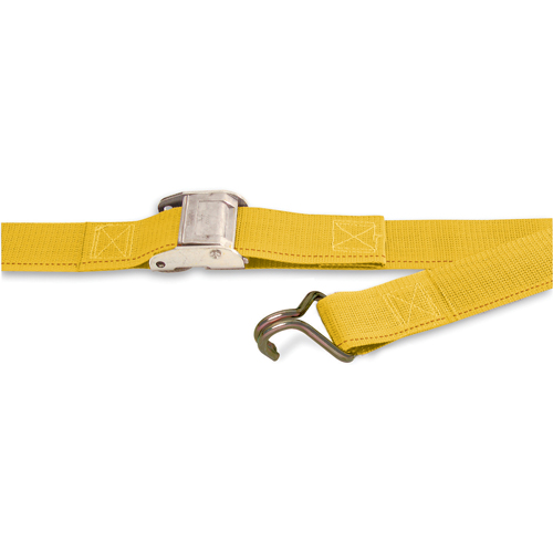 Logistic Straps, Cam Buckle, 2" W x 12' L, 500 lbs. (230 kg) WLL Rideout Tool & Machine Inc.