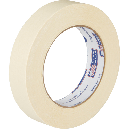 General Purpose Masking Tape, 24 mm (1") x 55 m (180'), Beige Rideout Tool & Machine Inc.