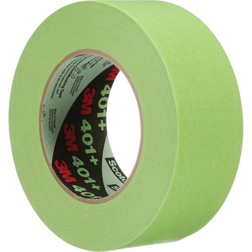 401+ High Performance Masking Tape, 48 mm (2") x 54.8 m (180'), Green Rideout Tool & Machine Inc.