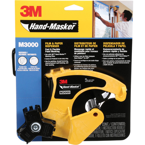 Distributrice Hand Masker, Robuste, Convient au ruban de largeur de 51 mm (2") Rideout Tool & Machine Inc.