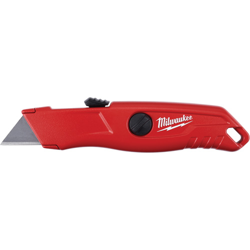 Self-Retracting Knife, 3/4", Steel, Metal Handle Rideout Tool & Machine Inc.
