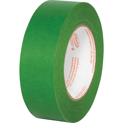 Premium Safe Tack Masking Tape, 36 mm (1-27/64") x 55 m (180.4'), Green Rideout Tool & Machine Inc.