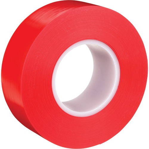 Ruban de marquage de planchers durable 971, 2" x 108', Vinyle, Rouge Rideout Tool & Machine Inc.