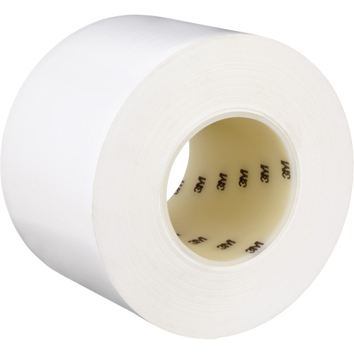Durable Floor Marking Tape 971, 4" x 108', Vinyl, White Rideout Tool & Machine Inc.
