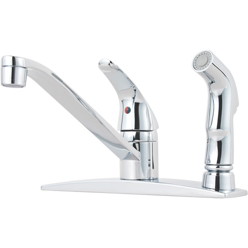 Pfirst Series Kitchen Faucet with Side Sprayer Rideout Tool & Machine Inc.