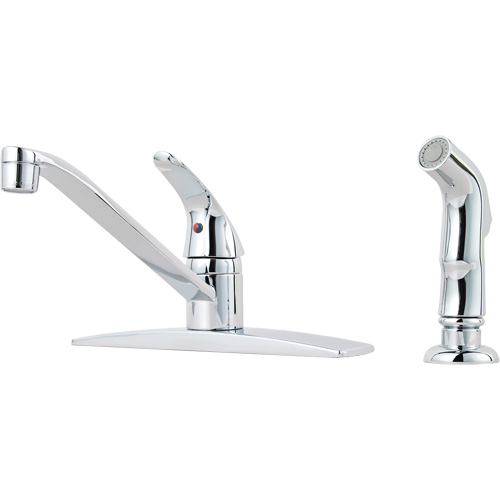 Pfirst Series Kitchen Faucet with Side Sprayer Rideout Tool & Machine Inc.