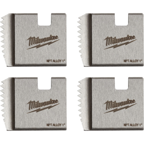Matrices de tuyauterie portables NPT, Pour tuyau de 1", Alliage Rideout Tool & Machine Inc.
