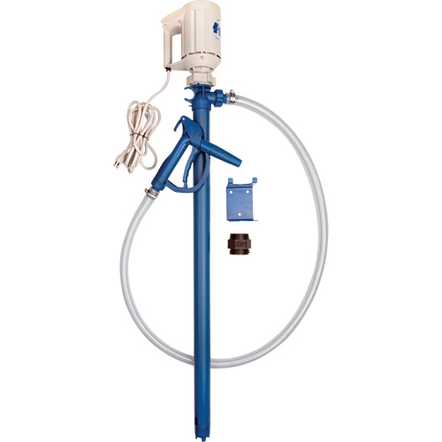 Trousse de pompe pour baril EFP-40 avec moteur S1, Polypropyl&egrave;ne/Acier inoxydable Rideout Tool & Machine Inc.