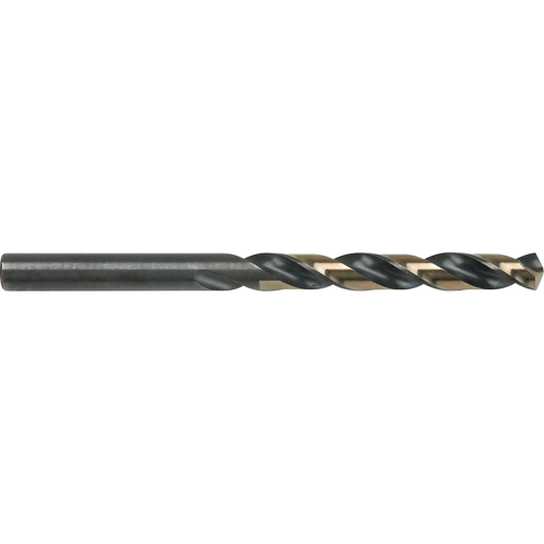 Two-Tone Jobber Drill Bit, High Speed Steel, #1, 3-7/8" L, 2-5/8" Flute, 135° Point Angle Rideout Tool & Machine Inc.