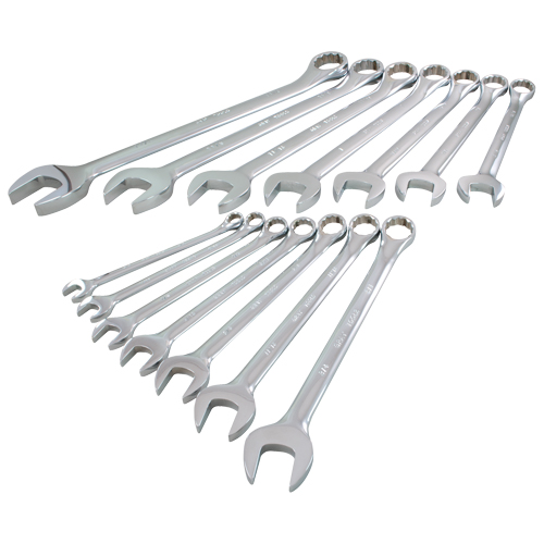 Wrench Set, Combination, 14 Pieces, Imperial Rideout Tool & Machine Inc.