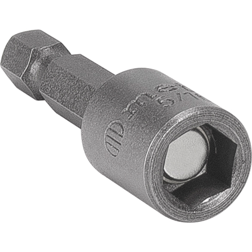 Nutsetter, 5/16" Tip, 1/4" Drive, 1-5/8" L, Magnetic Rideout Tool & Machine Inc.