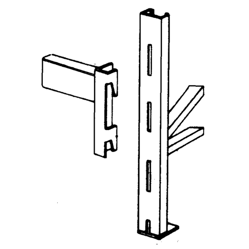 Pronto Bulk Storage Rack, Starter Kit, 84" W x 24" D x 96" H Rideout Tool & Machine Inc.