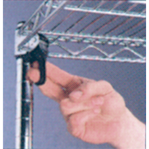 ETAGERE,4 TABL18X36X63,CHROME,800LB/TABL., Tiers 4, 36" la x 63" h x 18" p Rideout Tool & Machine Inc.